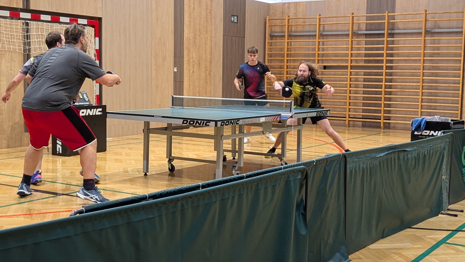 Doppel: Günther Sturmlehner / Jürgen Brandmayr gegen Manuel Forstner und Stefan Teufel