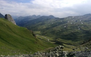 Blick zurück ins Tal